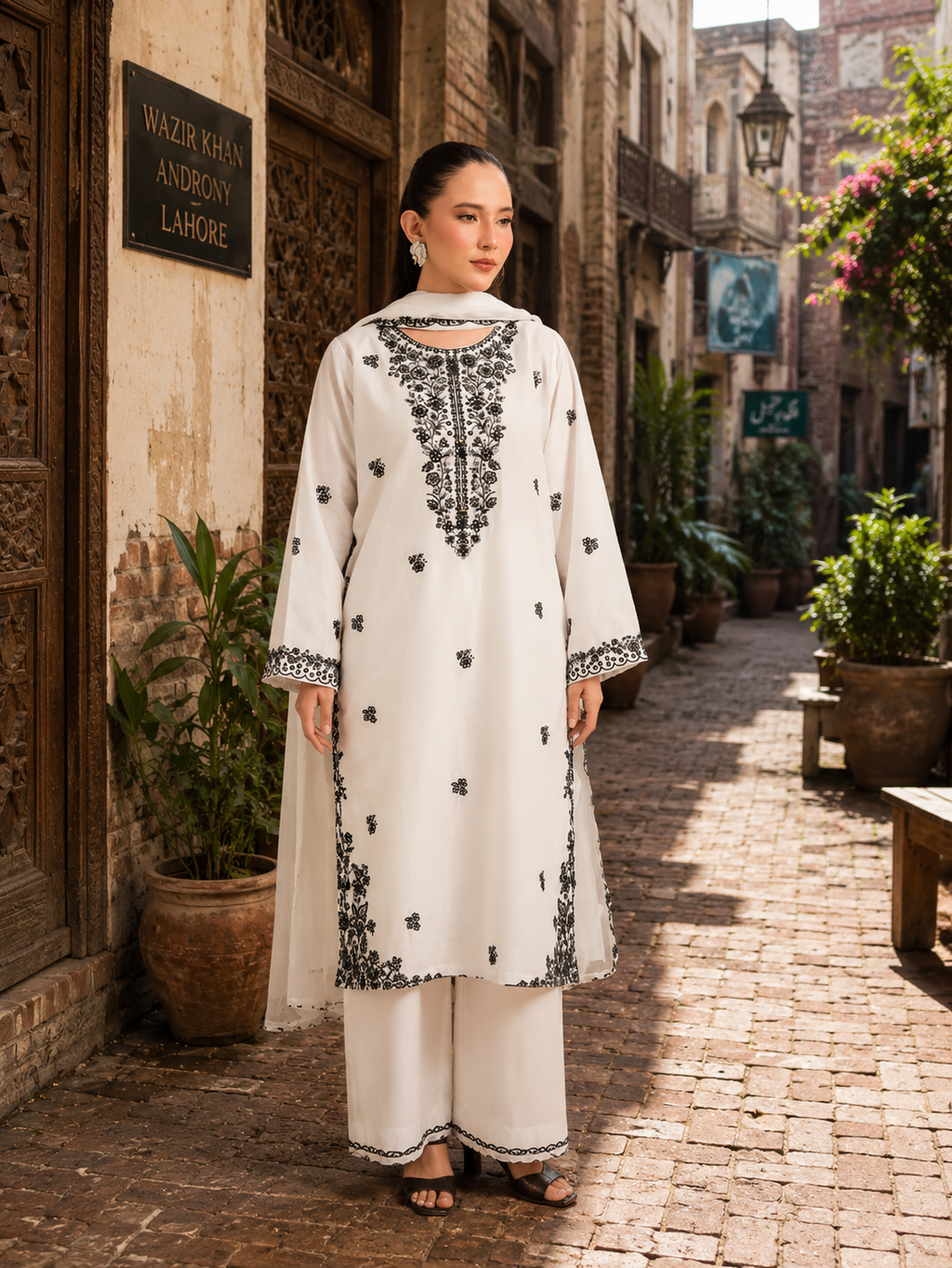 Zar-e-Noor EMBROIDERED 3PC