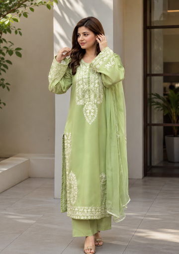 NAAZ EMBROIDERED 3PC