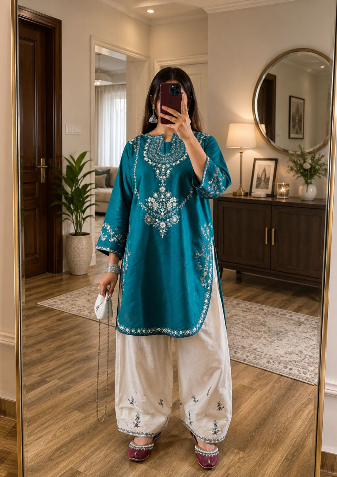 NAZAAKAT EMBROIDERED 2PC