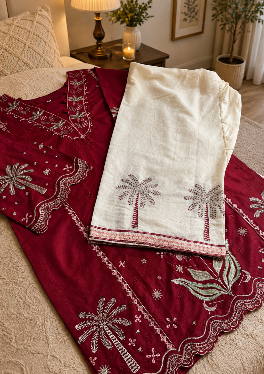 ZAREEN EMBROIDERED 2PC