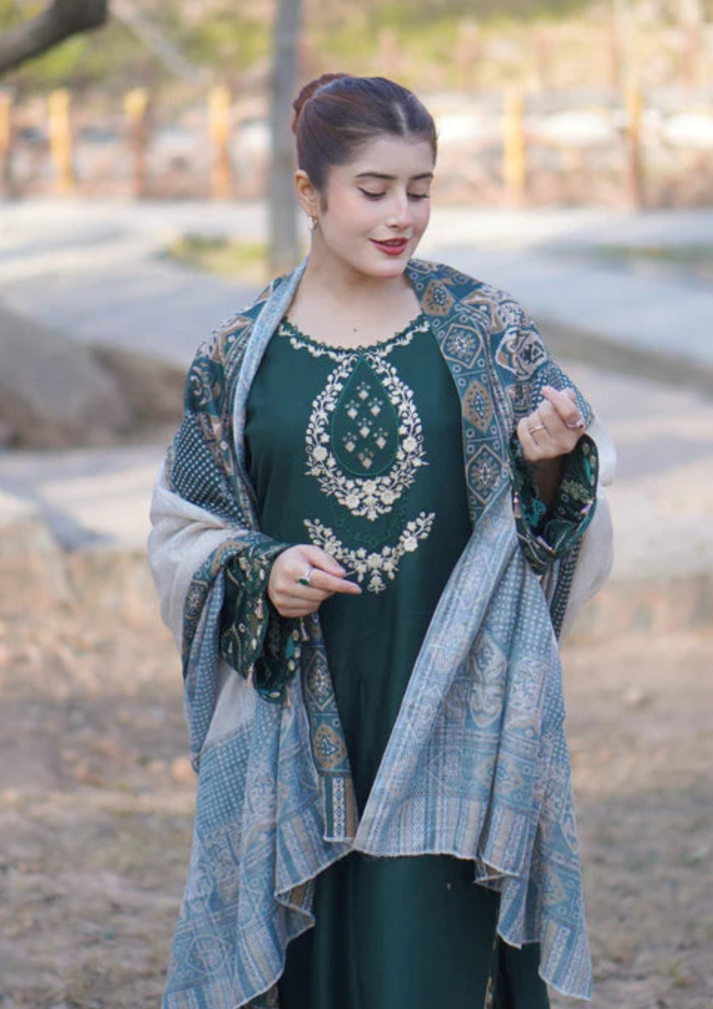 AAFREEN  EMBROIDERED 3PC