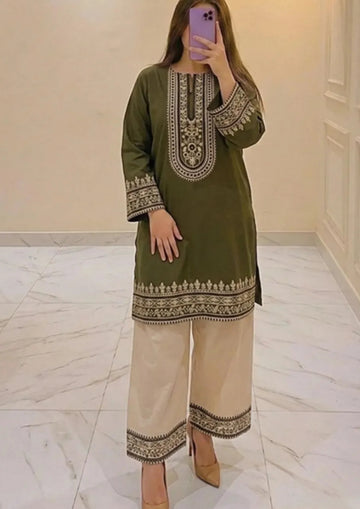 ABEER EMBROIDERED 2PC