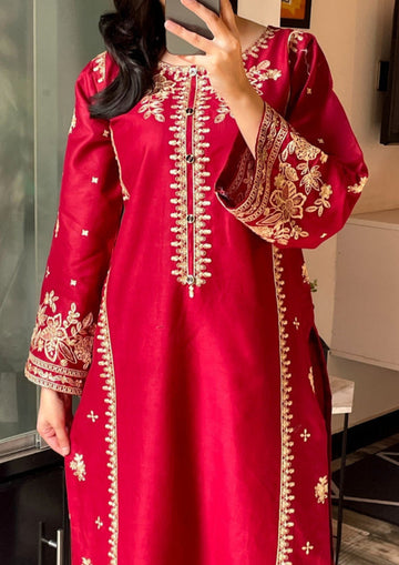SAJJAL EMBROIDERY 2PC