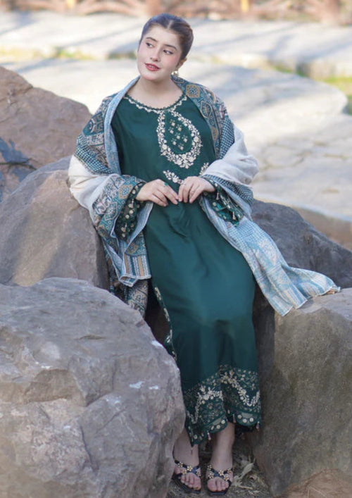 AAFREEN  EMBROIDERED 3PC