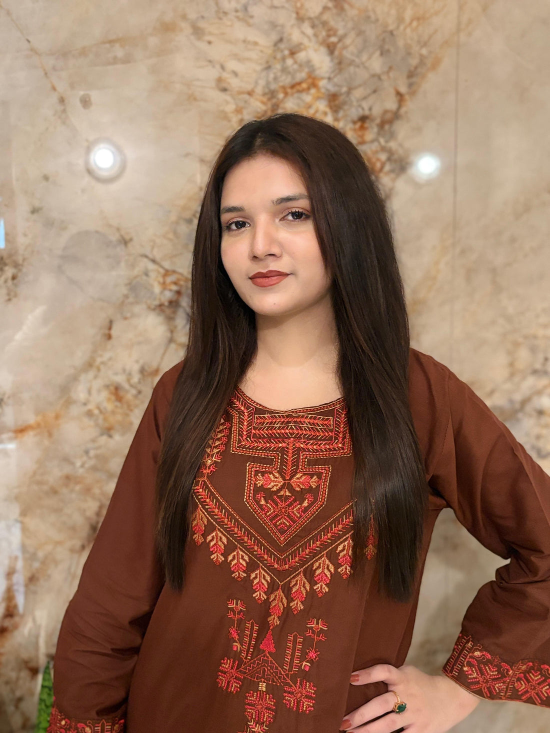 RANYA EMBROIDERED 2PC