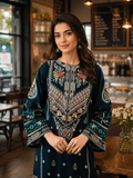 ZARQASH EMBROIDERED 3PC